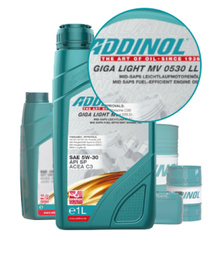 Addinol Giga Light MV 0530 LL 5w30 Motoröl 5w-30