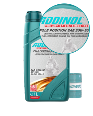 ADDINOL Motorradöl 20w50 Pole Position SAE 20W-50