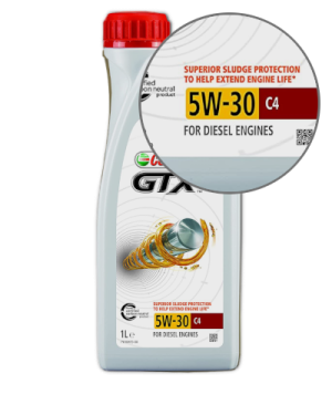 Castrol Motoröl 5w30 GTX C4 5w-30