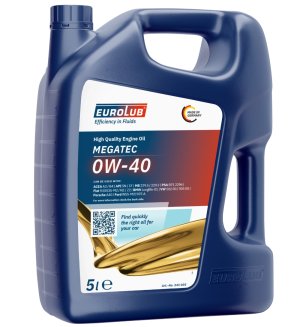 Eurolub Motoröl 0W40 Megatec 0W-40 / 5 Liter