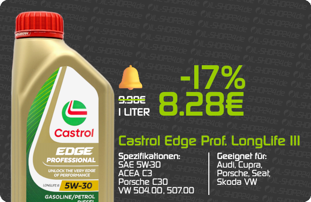 Castrol Motoröl 5w30 Edge Prof. LongLife III 5w-30