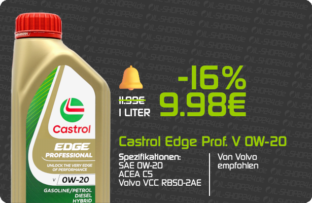 Castrol Motoröl 0W20 Edge Professional V 0W-20